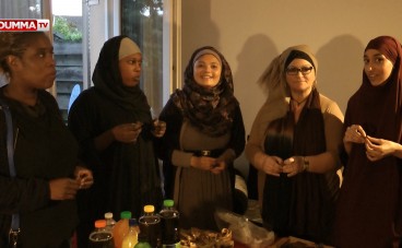 Dernière journée de jeûne avec des femmes converties à l'islam