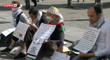 Paris: Des militants en grève de la faim pour soutenir les prisonniers politiques Palestiniens